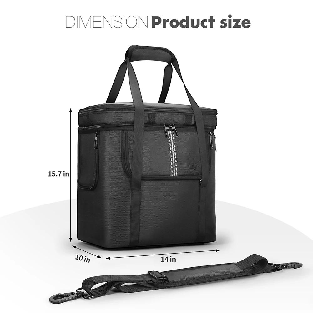 Per Stazione di Alimentazione BLUETTI AC180 Organizer Custodia da Viaggio Portatile Borsa per Custodia Cavo Caricabatterie Power Bank con Tracolla