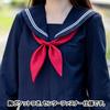 Sailor Suit Navy Blue Uniform Ribbon Costume High School Girl Cosplay Size S [Classe] Women's Cross-dressing