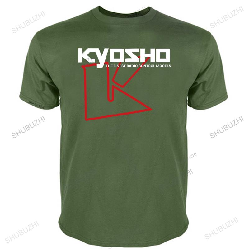 New Kyosho Japan RC Racing TShirt Graphic Tee Black Color Size S to 5XL cotton tshirt men summer fashion teeshirt euro size