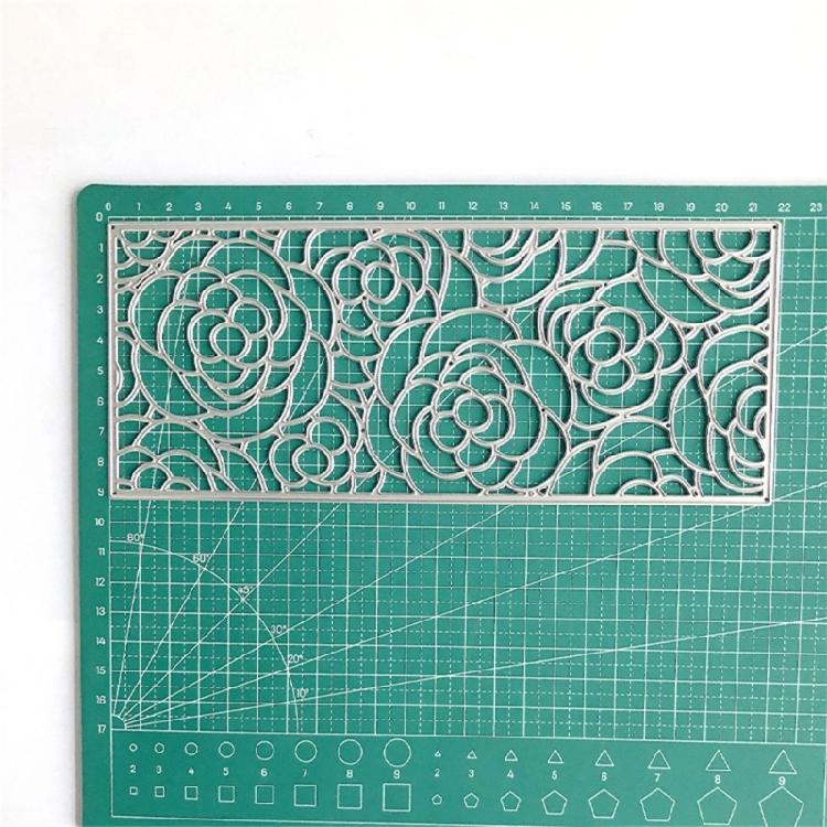 Blumenform Stanzschablonen Metall Präge-Stanzformen für Kartenbasteln Scrapbooking Tagebuch Lesezeichen Fotoalbum