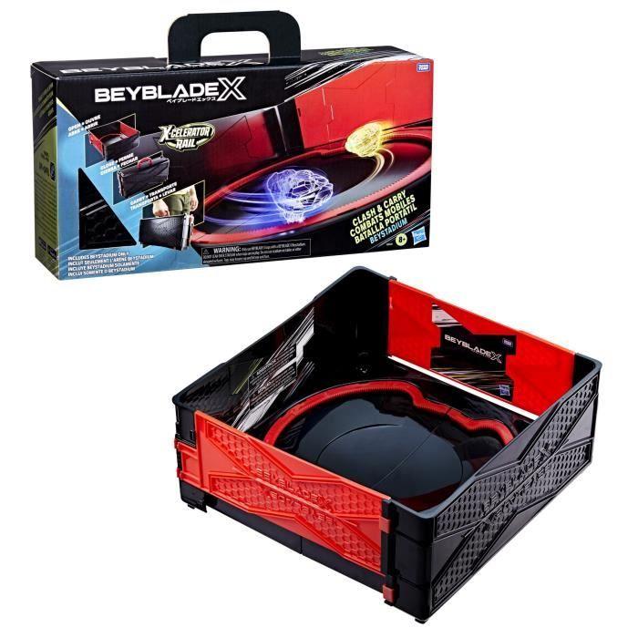 BeyBlade X Mobile Kampfarena, Beystadium für Beyblade Wettkampfkreisel (Kreisel und Starter erforderlich, separat erhältlich), das