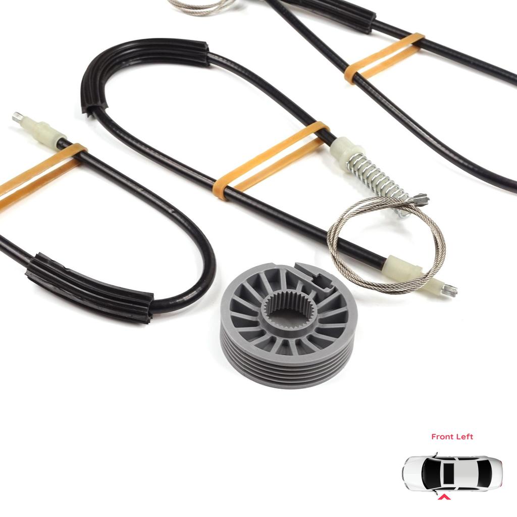 BWR5552 Window Regulator Repair Set Left Door for Mitsubishi Colt CZC Cabriolet RG 2006-2009 98031403