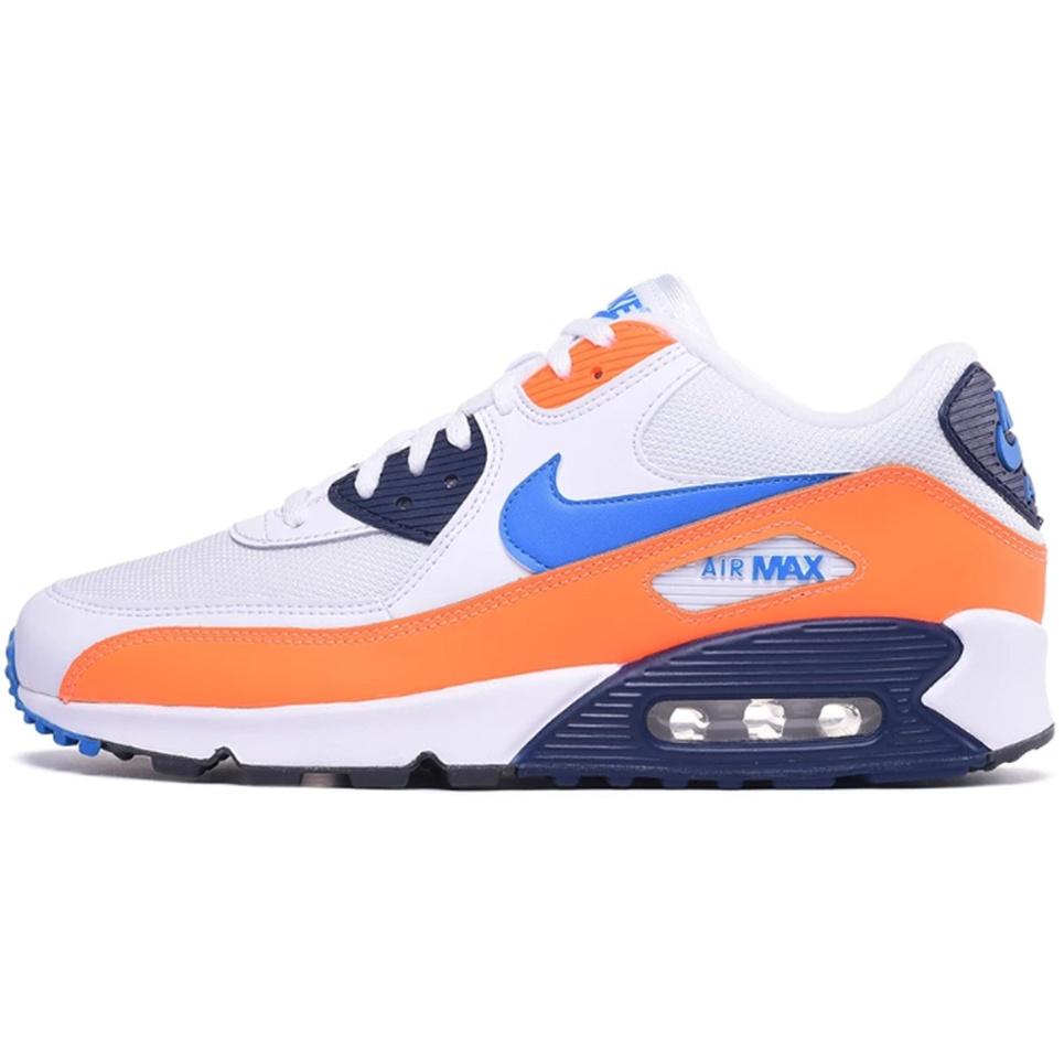 Nike Air Max 90 Orange Blue Men s AJ1285-104 EU 44