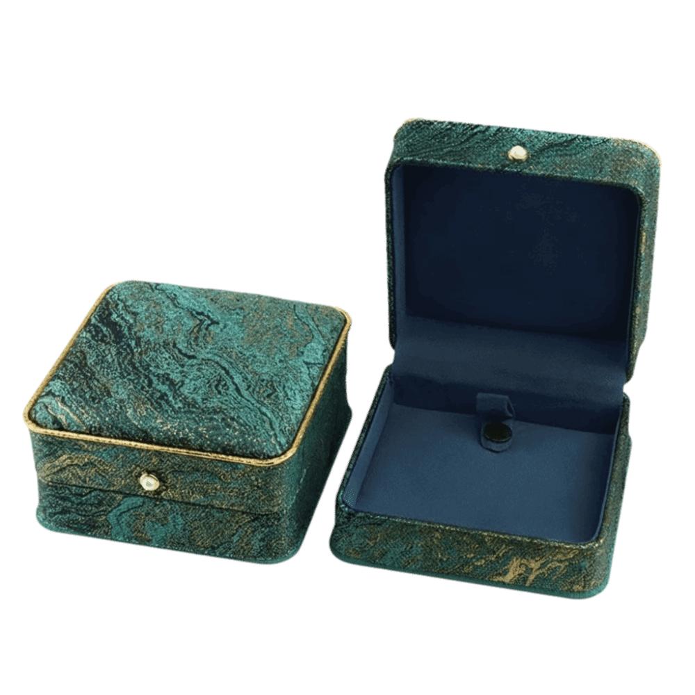 Brocade Fabric Brocade Jewelry Box Exquisite Embroidery Portable Jewelry Holder For Women