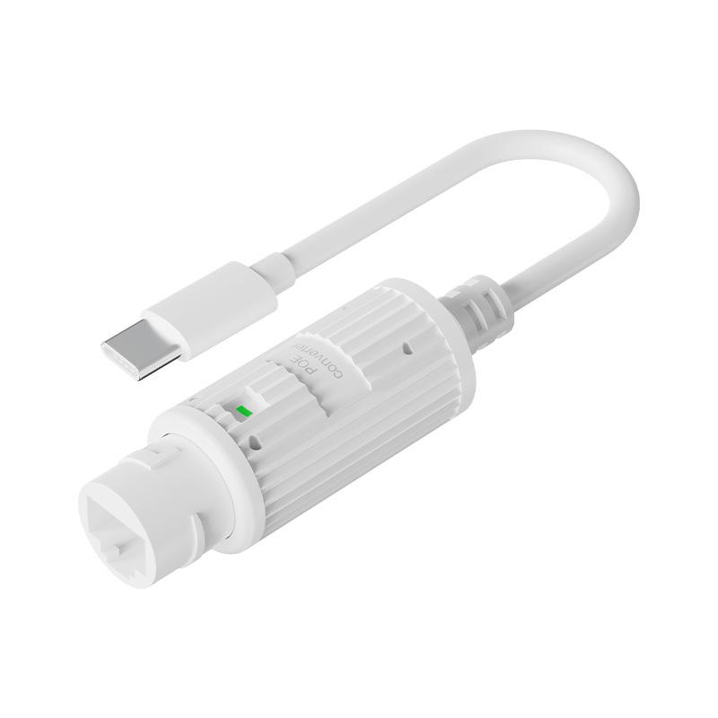 48V to 5V 2.4A POE Converter for WiFi Camera & Tablet with Type-C Port
