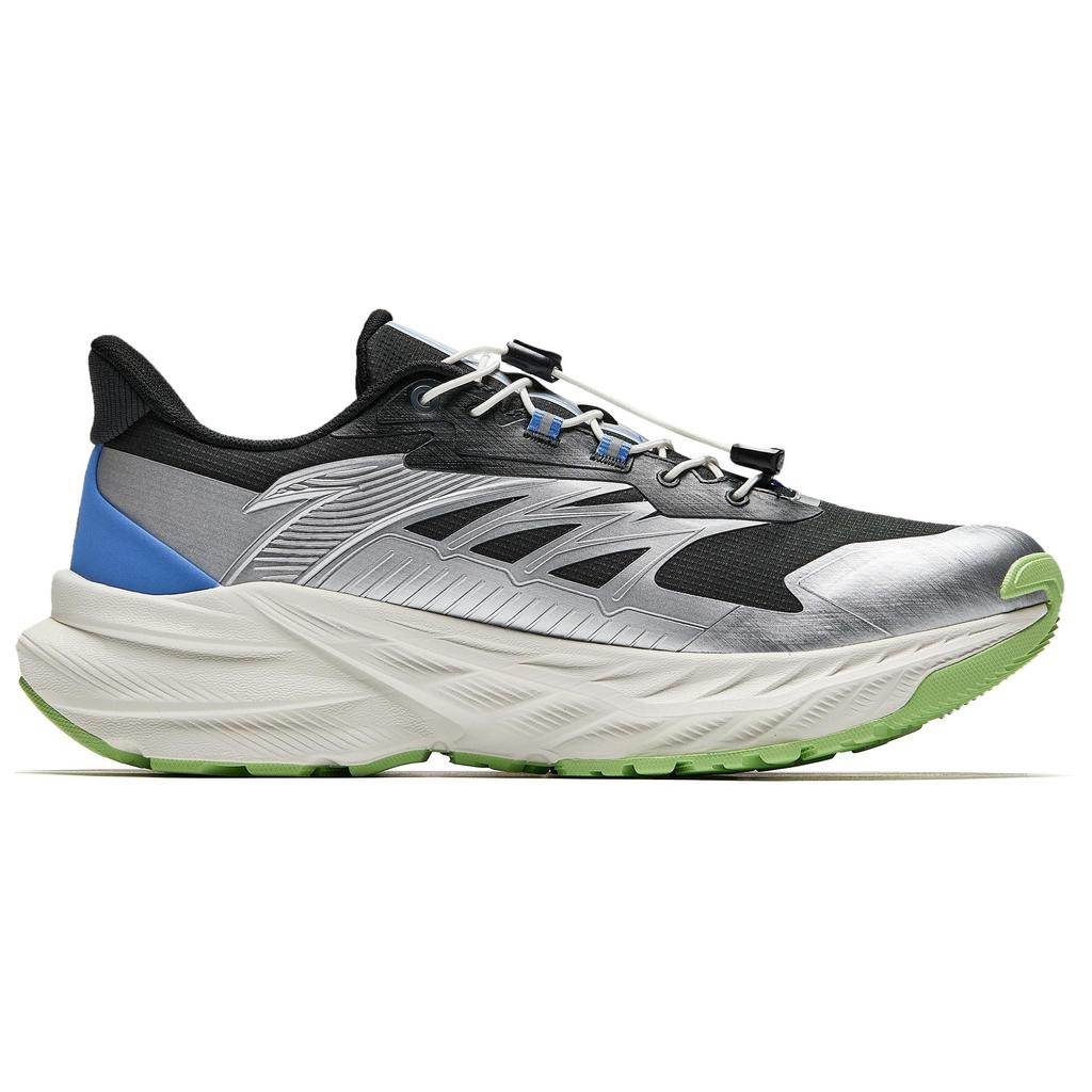 New Anta Explore The Wilderness Anti-Slip Wear-Resistant Low-Top Running Shoes Men's Blue Black Gray 912445587-3