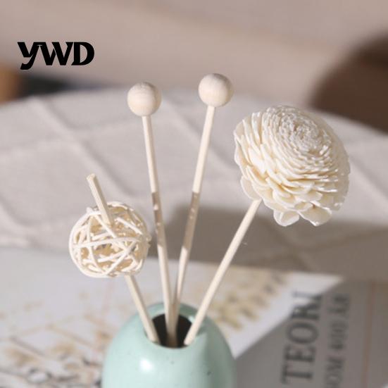 Flameless Aroma Diffuser Sticks Replacement Sticks, Reed Fragrance Refill for Home Bathroom, Rattan Essential Oil Scented Consumables