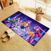 Demon Hunters Kpop Tapijt Vloerkleed voor Woonkamer Slaapkamer Huis Sofa Decoratie, Kinderen spelen Antislip Vloermat