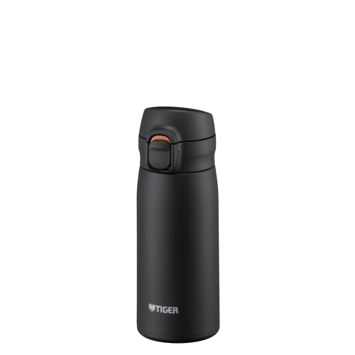 Tiger Thermos Water Bottle, 350ml, One-Push Stainless Steel, Dishwasher Safe, Integrated Gasket, Easy-Drink Design, Integrated Lid and Gasket, Only Th