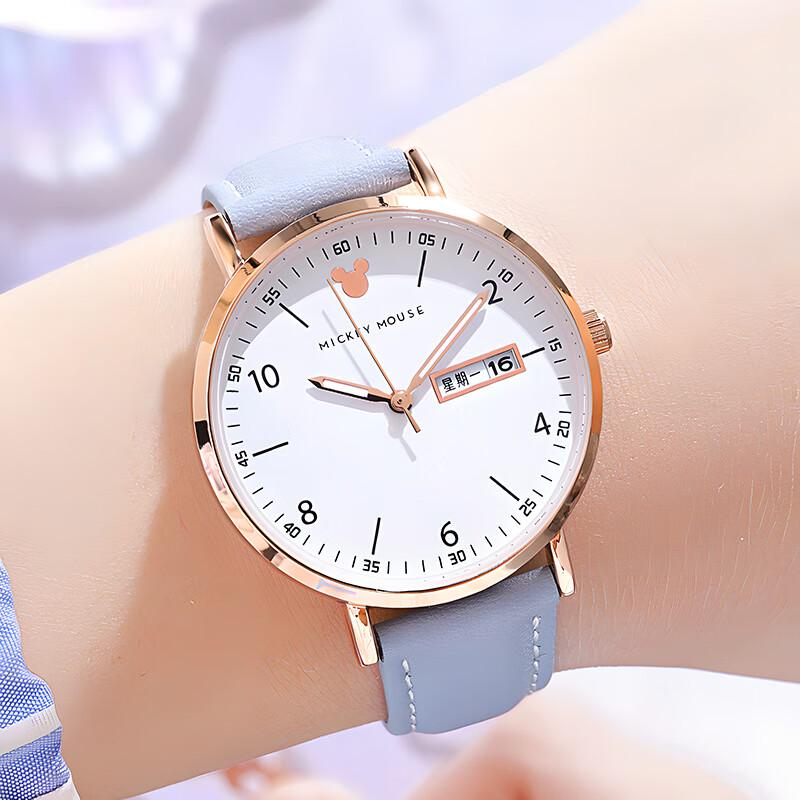 Disney Girls Quartz Analog Watch with Day & Date
