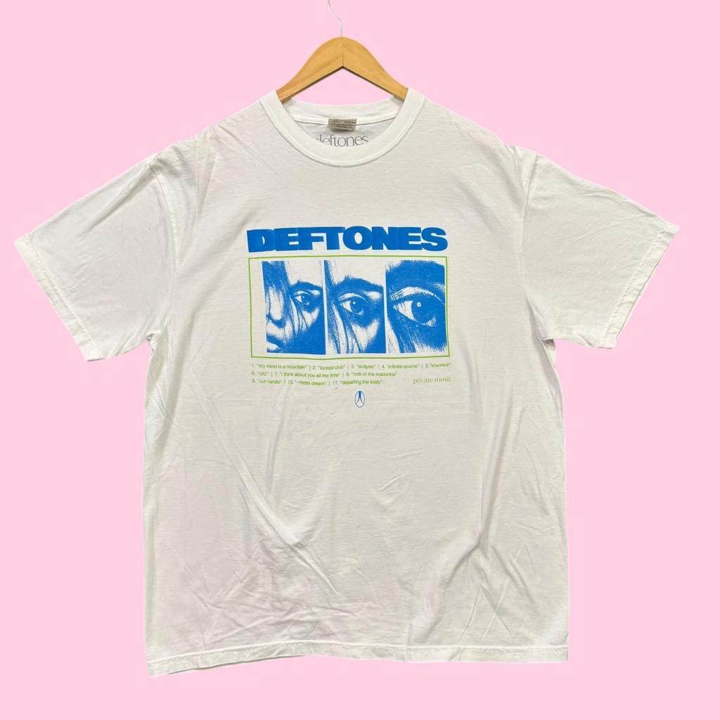 Deftones Álbum de Música Privado Banda Nu Metal Camiseta XL