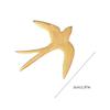 Delicate Legering Zwaluw Broche Vogel Ontwerp Veelzijdige Jurk Revers Pin Accessoire Voor Dagelijks Gebruik Speciale Gelegenheden
