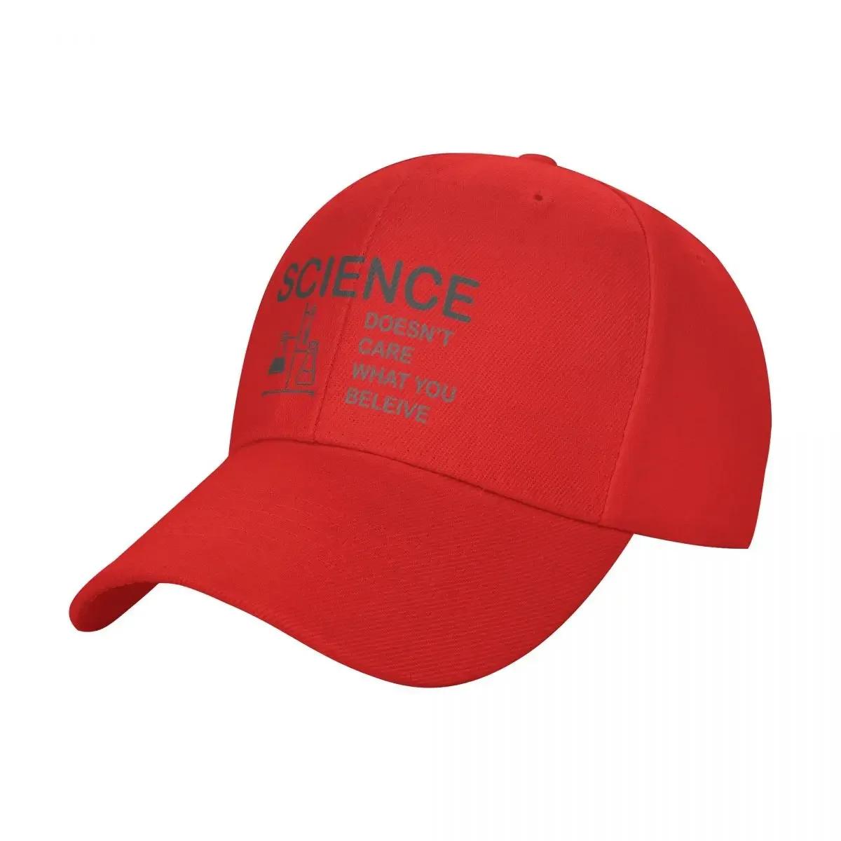 Science doesnt care what you believe  shirt Baseball Cap derby hat F Unisexs Womens