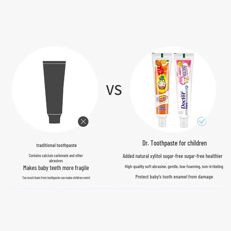 Dr. Tooth Kids Lactic Calcium Toothpaste