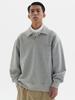 Autumn/Winter Long Sleeve Loose Fit Lapel Hoodie Pullover Casual Polo Shirt.