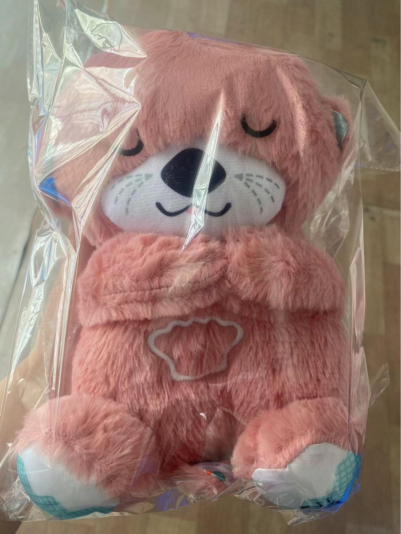 

Дышащая плюшевая игрушка морской выдры: Успокаивающий музыкальный компаньон для младенцев и детей 27-30 cm