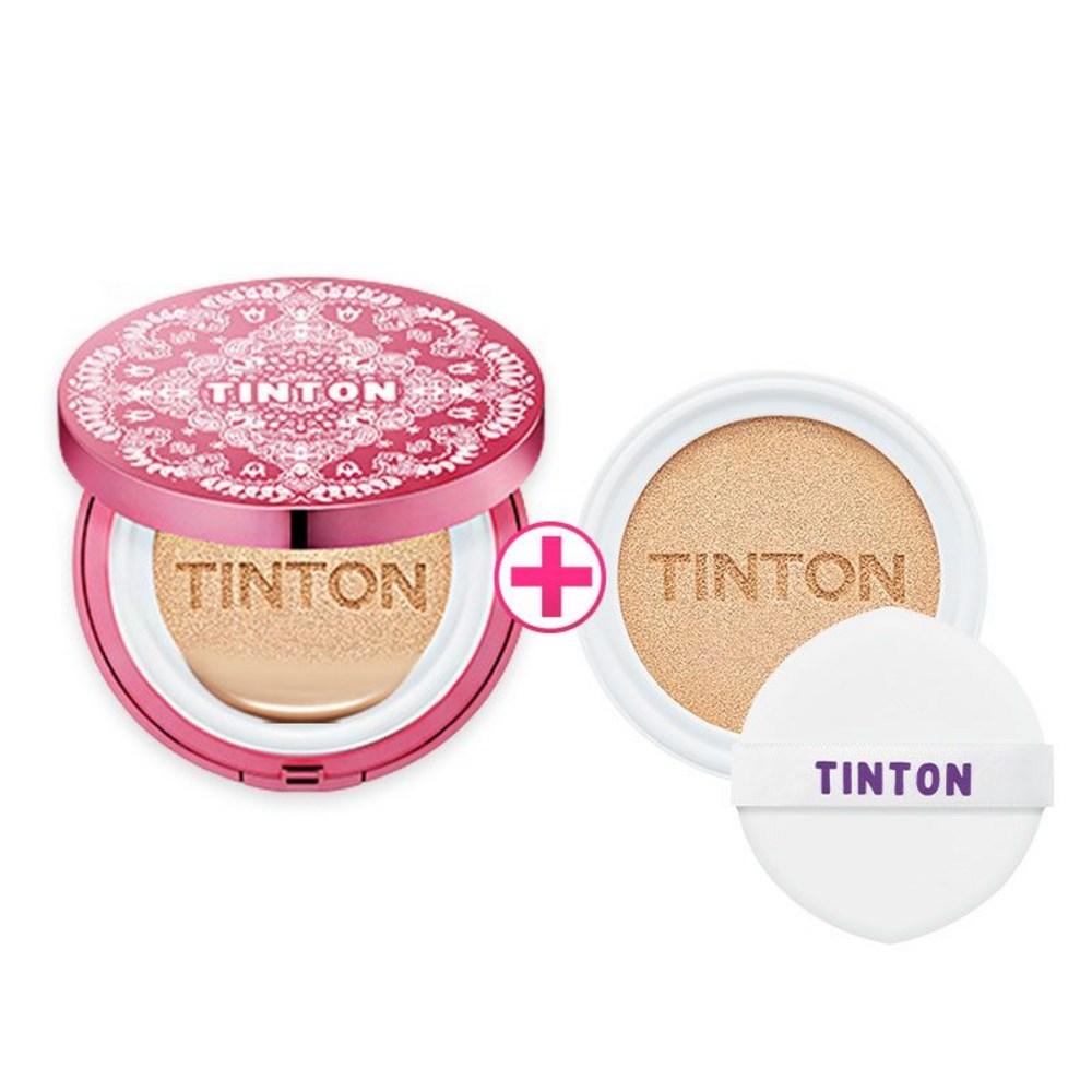Tintone All-in-One Fit Cushion Jumbo Cushion + Refill, Pink No. 21, 1 pcs
