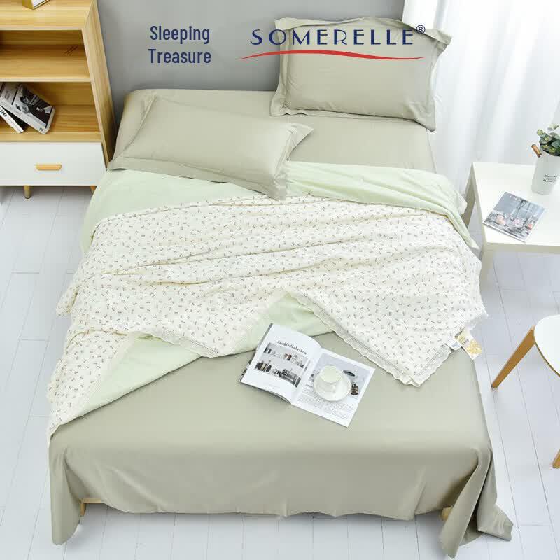 SOMERELLE Antibacterial Soybean Summer Quilt