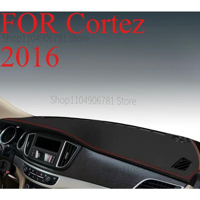 

ДЛЯ Cortez 2016 Автомобильный Коврик на Панель Приборов Dashmat Покрытие Панели Приборов Защита от Солнца Покрытие Панели Приборов Ковер Аксессуары front A
