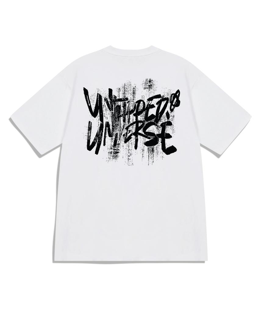 UNTAPPED STUDIO Universe Painting Brush Artwork Oversized Short Sleeve T-Shirt 8 Colors (Type A)