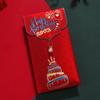 New Year's Blessing Bag Red Envelope New Year Packet Money Bags 2/10pcs HongBao  Celebration Party