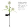 Garden Light Dandelion Design Small Size Lightweight Yard Light Energy-efficient Weatherproof Solar Light Outdoor Decor