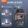 Endoscope Camera with Lights Dual Lens Borescope 16.4FT Cable 4.3" Screen