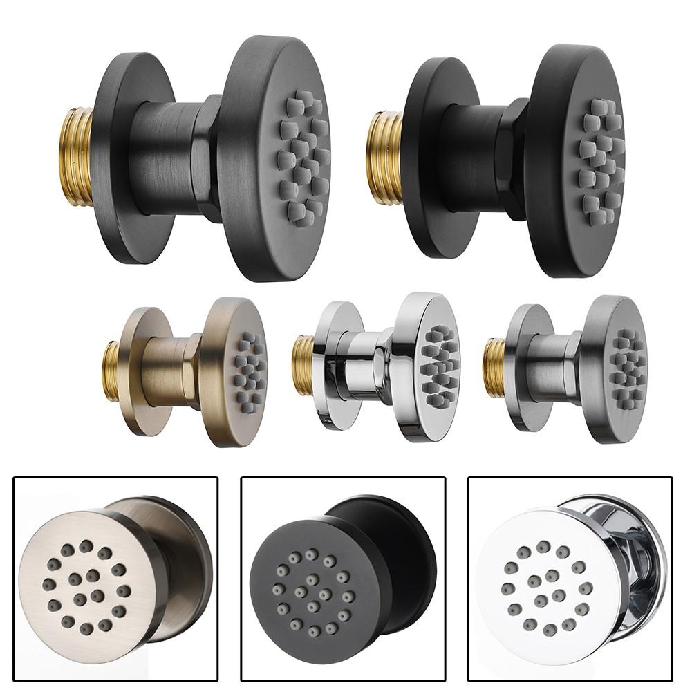 Otočná sprchová hlavice Sprchová tryska Nerezová ocel Nástěnná