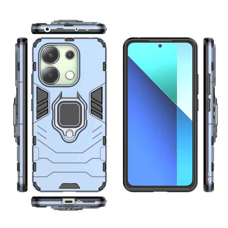 Shockproof Case For Redmi Note 13 4G Ring Armor Holder Back Coque for Xiaomi Redmi Note 13 Pro Plus Note13 13C 5G Phone Cover