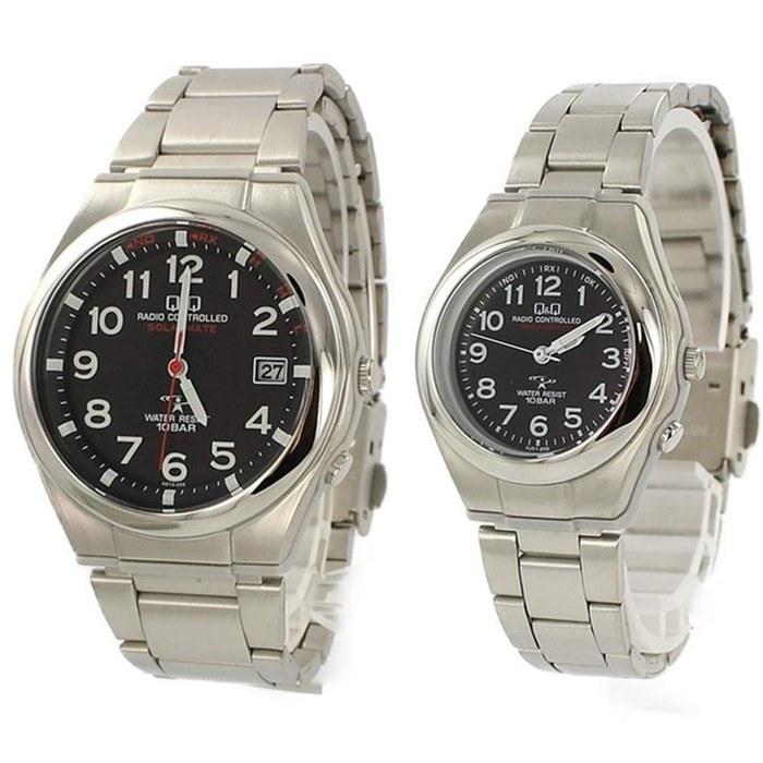 [Citizen Q&Q] Watch Men s/Women s Pair Solar Radio 100m Water Resistant HG12-205HJ01-205