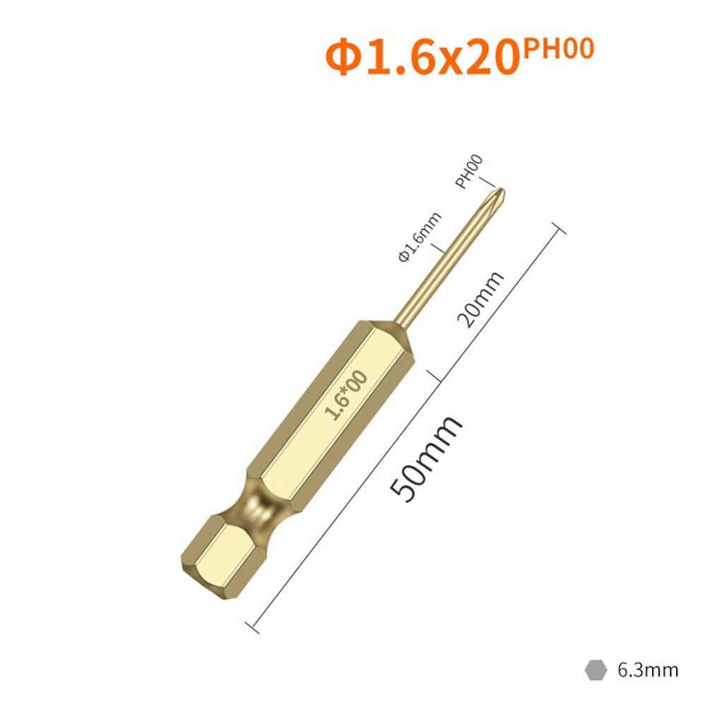 Alloy Steel Screwdriver Bit High Hardness Magnetic