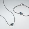 Pandora Entwine Heart   Stones Charm 793744c01