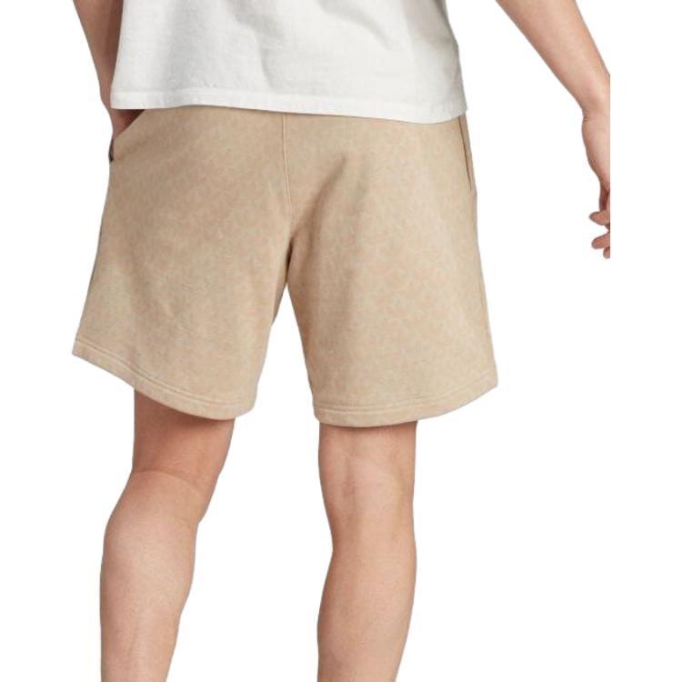 adidas Graphics Monogram Shorts 'Beige' Men's IJ7460