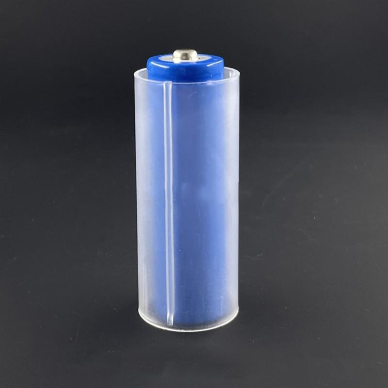 18650 σε 21700 Μανίκι Προσαρμογής Μπαταρίας για Φακούς, Μετατροπέας Μπαταρίας ABS Διαφανής και Μονωτικός