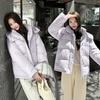 Short hooded polyester cotton-padded clothes women's winter thickened new loose small bread clothes