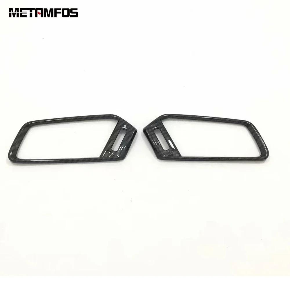 Front Air Condition Vent Outlet Cover Molding Trim For Honda Accord 2018     Carbon Fiber Interior Accessories