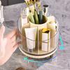 Stylish Cosmetic Holder Rotatable Makeup Storage Case Space Saving Organizers Home Accessory for Beauty Products