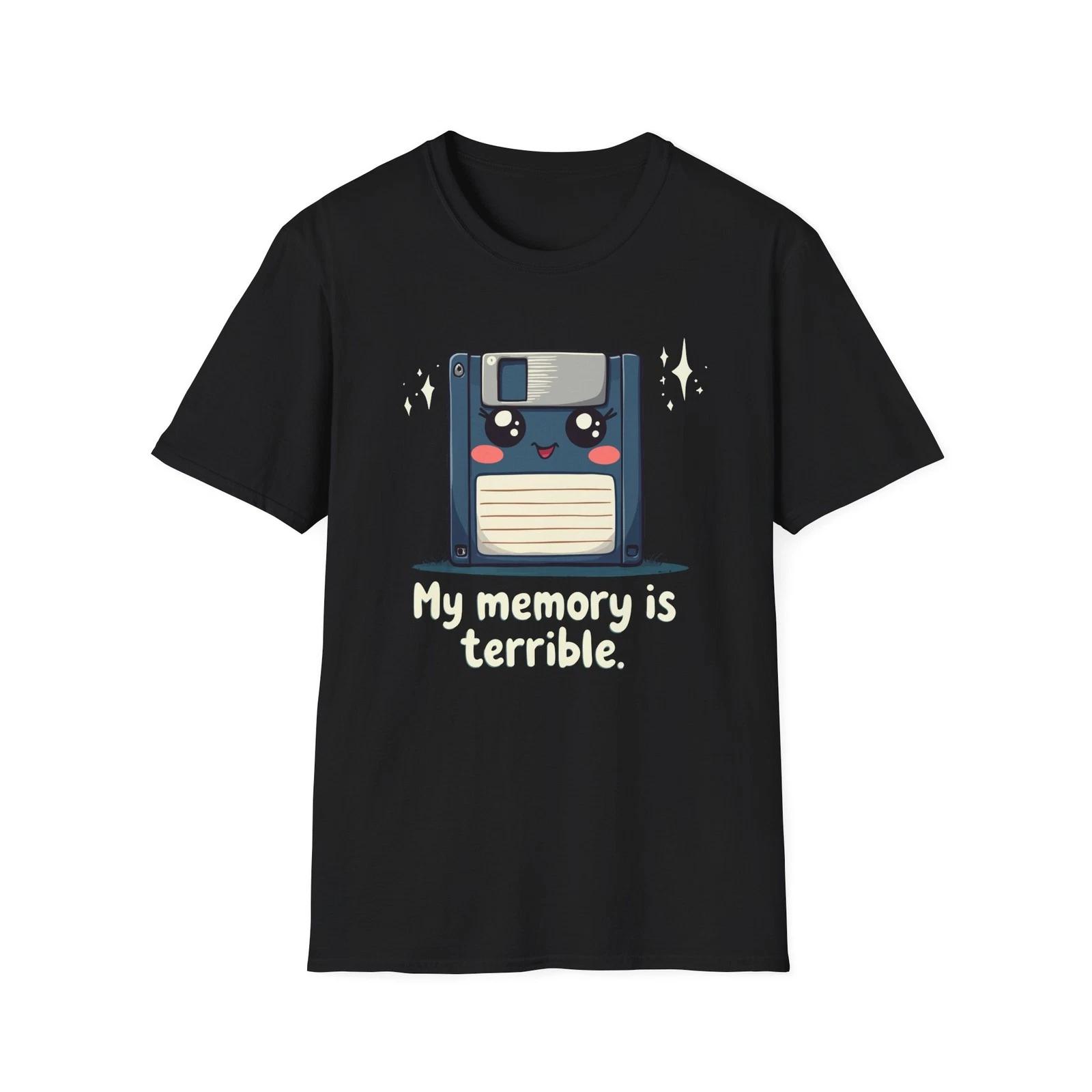 

Funny My Memory Is Terrible Old Person ADHD Gift T Shirt M