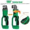 180° Cordless Brushless Angle Grinder 3 Gears Electric Polishing Machine for Makita Battery