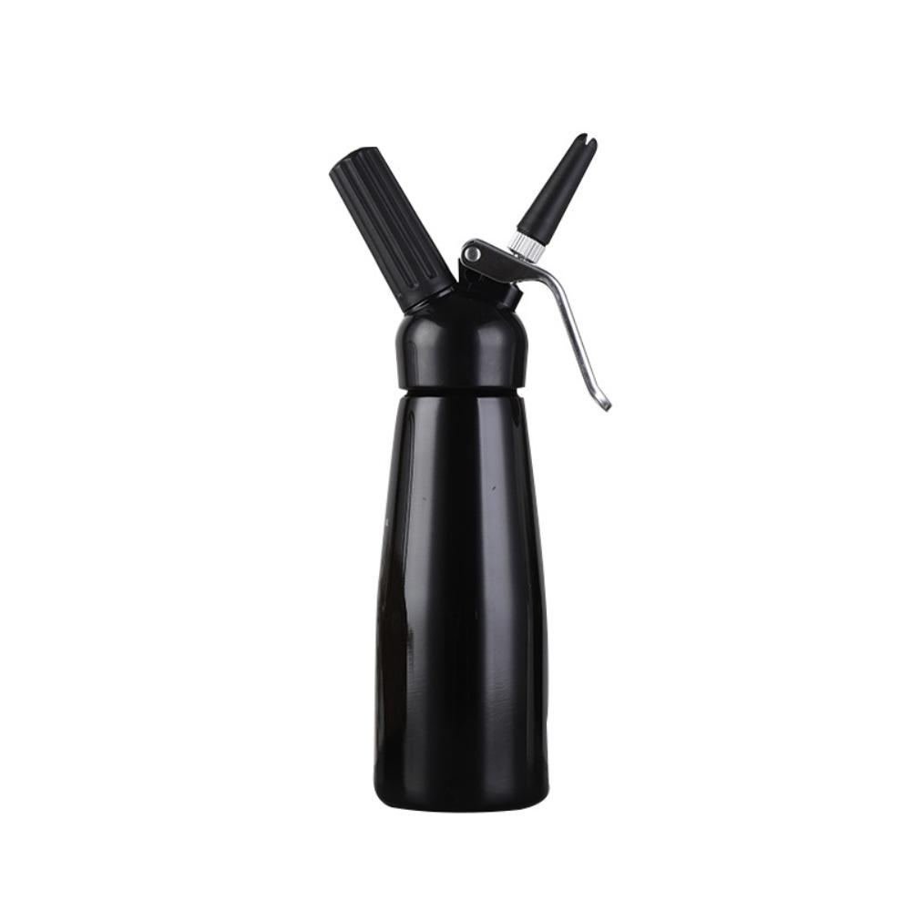 Aluminum Cream Gun Foam Dispenser 500ML Stainless Steel Siphon Vase Mounting Soda Gun for Home Bakery Coffee Shop