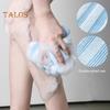 2Pcs Exfoliating Shower Towel Bath Towel with Foaming Net Long Strip Design Back Scrubbing Quick-Drying Wipes Handle Shower Scrubber