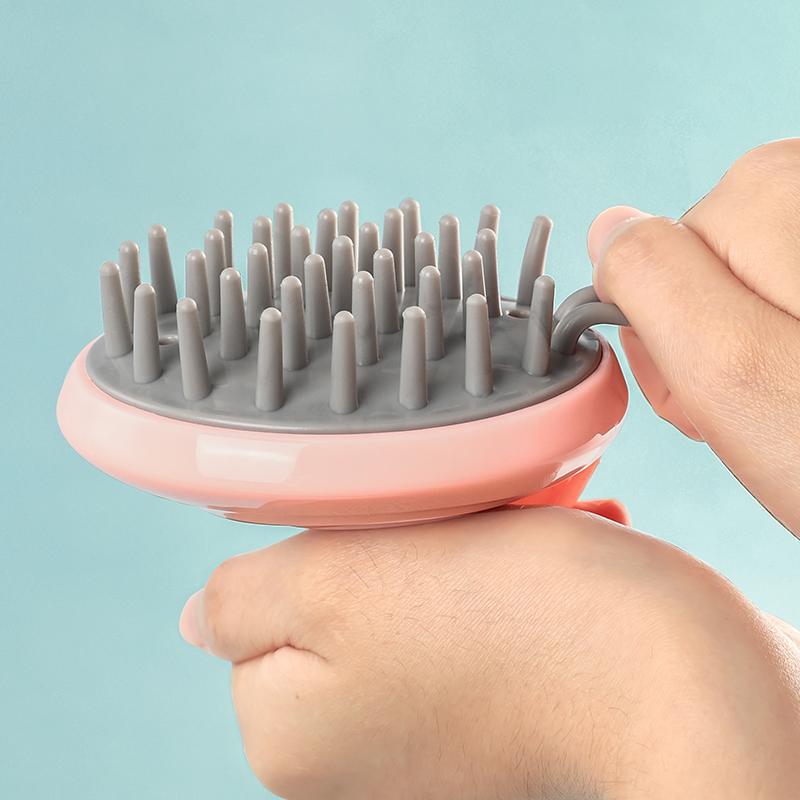 Silicone Scalp Massager Shampoo Brush - Hair Washing Comb for Men & Women