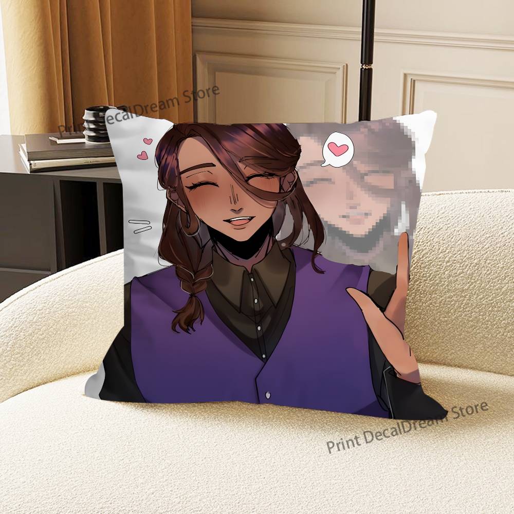 K-Kids at The B-Back C-Crowe Cushion For Bedroom Car Coffee Shop Room and Living Room Sofa Decorative Pillow Cover Case
