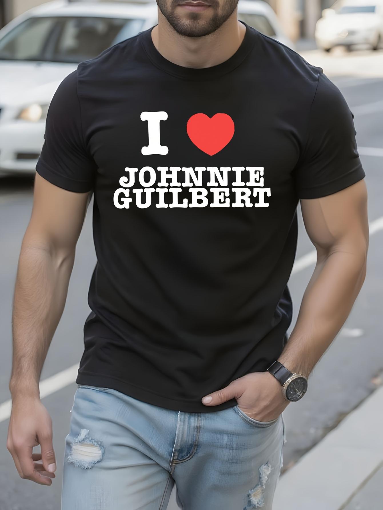 I Love Johnnie Guilbert Graphic Tshirt M