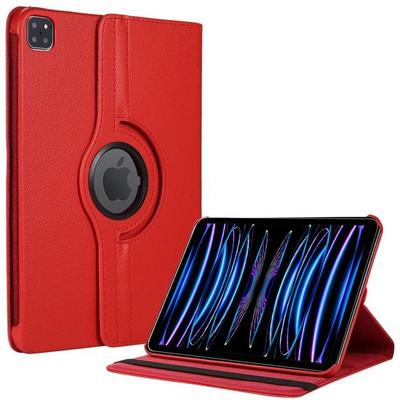 Protective Case - BOOLING - for iPad Pro 11" - 360° Rotating - Red - Multi-Angle