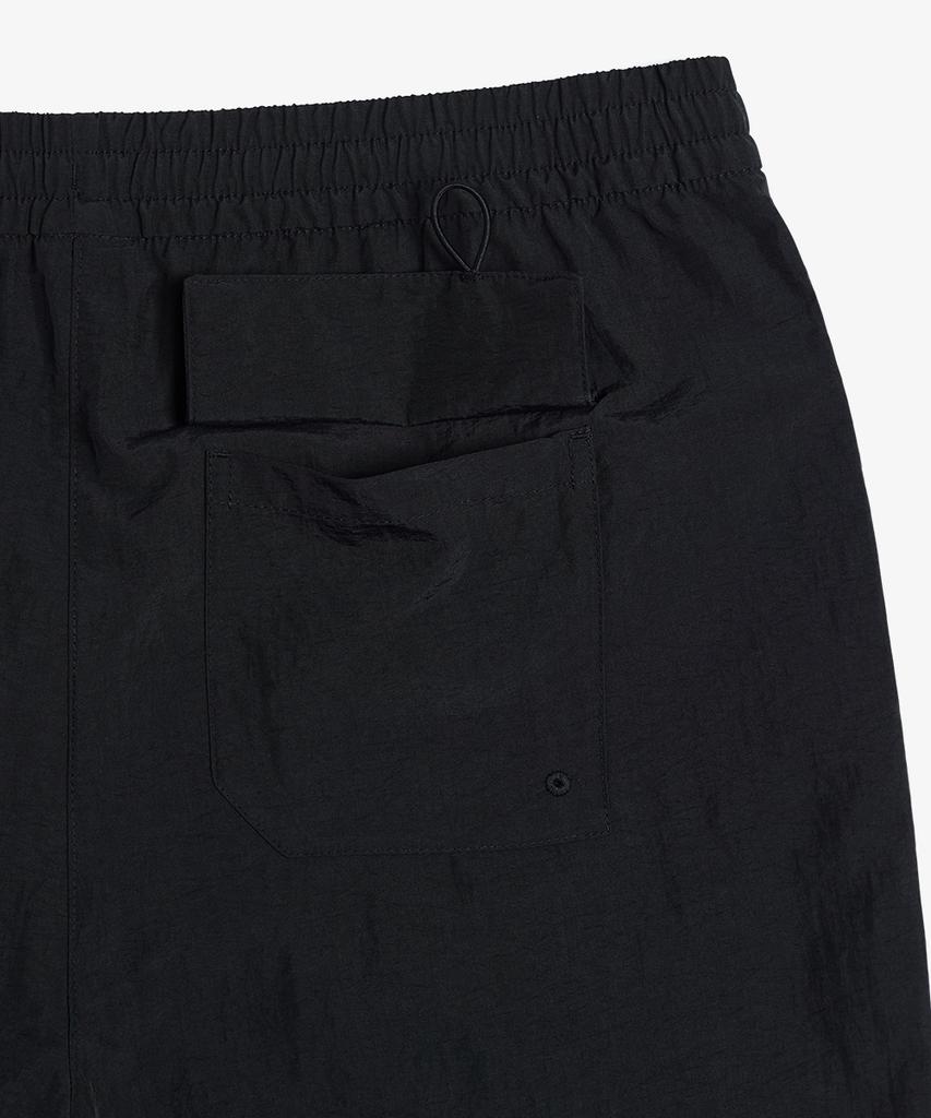 Baellob Men'S Packable Travel And Swim Shorts Black