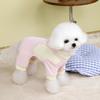 Summer thin ice silk teddy dog clothes, small dog spring clothes, cat-specific small clothes, pet clothes