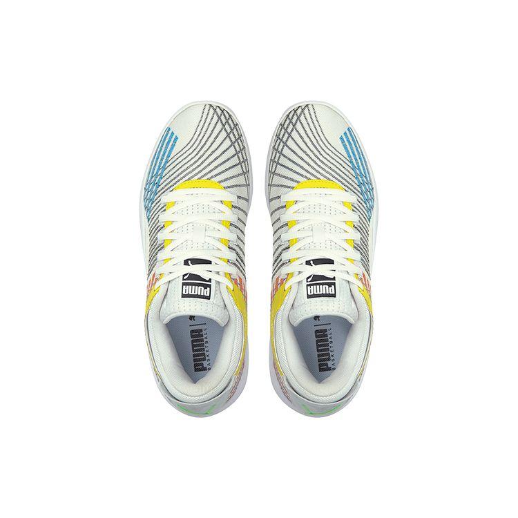 Puma Clyde All-Pro White Multicolor Unisex Sneakers Puma-White Blue-Atoll 194039-01