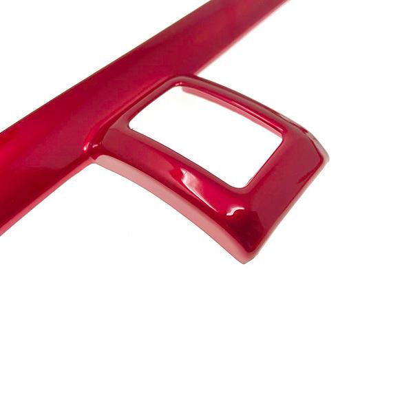 Red ABS Decorative Strip for 10th Gen Car Air Conditioner Vent