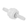 3mm To 12mm Plastic White Check Valve One-Way Non-return Valve Oil-Gas Water Air